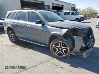2018 Mercedes-Benz GLS 550 z VIN 4JGDF7DE2JB020752, wystawiony jako Copart lot #58349815 z przebiegiem 74 773 mil mil oraz Czysty tytuł • Clean title. Historia ofert i sprzedaży dostępna na DreamBid. Obrazek 4.