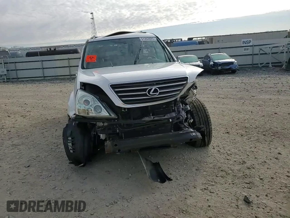 2008 Lexus GX 470 with VIN JTJBT20X380163291, listed as a Copart auction lot 51353695 with 190,640 mi miles and Salvage Title. Bid and sale history available at DreamBid. Image 12.