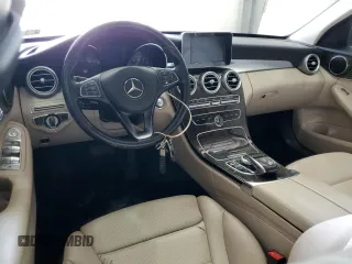 2015 Mercedes-Benz C-Class C 300 with VIN 55SWF4JB2FU089837, listed as a Copart auction lot 49900425 with 150,955 mi miles and Clean Title. Bid and sale history available at carsss.com. Image 8.