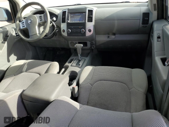 2019 Nissan Frontier SV with VIN 1N6AD0ERXKN703317, listed as a Copart auction lot 62285145 with 124,827 mi miles and Salvage title. Bid and sale history available at DreamBid. Image 8.