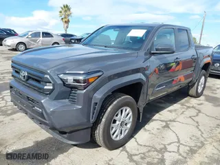 2024 Toyota Tacoma 4WD SR5 with VIN 3TMLB5JN7RM022456, listed as a IAAI auction lot 41430159 with 6,058 mi miles. Bid and sale history available at carsss.com. Image 20.