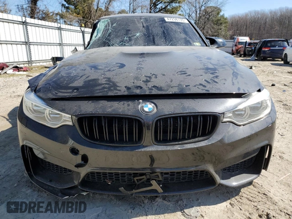 2016 BMW M3 with VIN WBS8M9C58G5D30271, listed as a Copart auction lot 47298135 with Not provided miles and Salvage title. Bid and sale history available at DreamBid. Image 5.