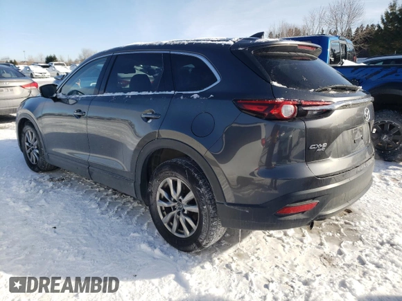 2017 Mazda CX-9 Touring with VIN JM3TCBCY6H0138596, listed as a Copart auction lot 42777925 with 88,936 mi miles and Salvage Title. Bid and sale history available at carsss.com. Image 2.