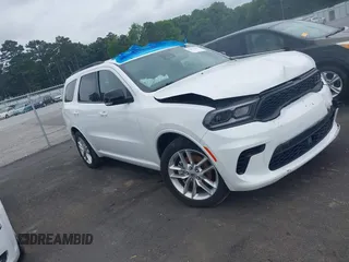 2024 Dodge Durango GT Plus with VIN 1C4RDHDG0RC136092, listed as a IAAI auction lot 42271658 with 31,022 mi miles and . Bid and sale history available at DreamBid. Image 1.