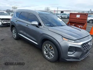 2020 Hyundai Santa Fe SEL with VIN 5NMS3CAD2LH163997, listed as a IAAI auction lot 41729909 with 38,624 mi miles. Bid and sale history available at carsss.com. Image 1.