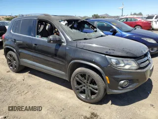2013 Volkswagen Tiguan SE with VIN WVGAV3AX9DW574114, listed as a Copart auction lot 67578024 with Not provided miles and Non repairable. Bid and sale history available at DreamBid. Image 4.