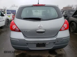 2008 Nissan Versa 1.8 S with VIN 3N1BC13E08L407167, listed as a Copart auction lot 49379525 with 177,572 mi miles and Salvage Title. Bid and sale history available at carsss.com. Image 6.