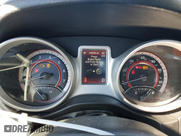 2014 Dodge Journey SXT with VIN 3C4PDCBB6ET104795, listed as a Copart auction lot 88402935 with 144,795 mi miles and Salvage Title. Bid and sale history available at carsss.com. Image 9.