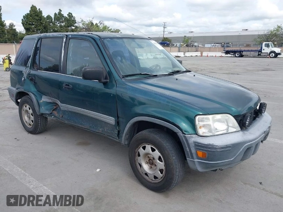 1999 Honda CR-V LX with VIN JHLRD2847XC014469, listed as a IAAI auction lot 41987027 with 307,727 mi miles. Bid and sale history available at carsss.com. Image 1.