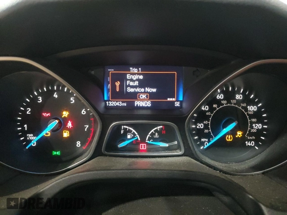 2016 Ford Focus SE с VIN 1FADP3FEXGL324105, выставлен на аукционе Copart как лот 51461895 с пробегом 132 043 миль миль и Чистый • Clean title. История ставок и продаж доступна на DreamBid. Изображение 9.