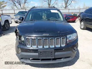 2017 Jeep Compass High Altitude with VIN 1C4NJDEB1HD151132, listed as a IAAI auction lot 41968785 with 164,273 mi miles. Bid and sale history available at carsss.com. Image 12.