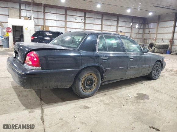 2004 Ford Crown Victoria Standard with VIN 2FAFP73WX4X136549, listed as a Copart auction lot 42196855 with 76,040 mi miles and Salvage Title. Bid and sale history available at carsss.com. Image 3.