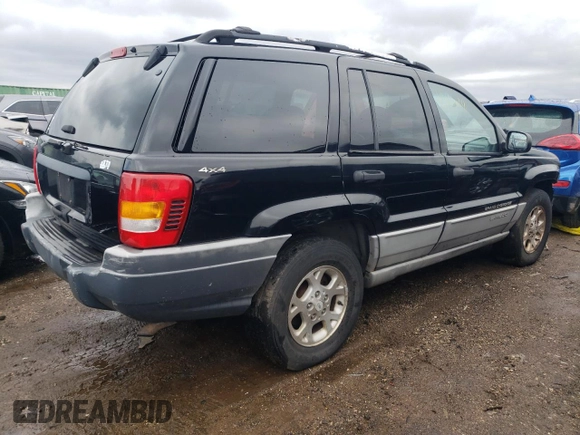 2000 Jeep Grand Cherokee Laredo with VIN 1J4GW48S7YC100739, listed as a Copart auction lot 89072965 with 150,333 mi miles and Salvage title. Bid and sale history available at DreamBid. Image 3.