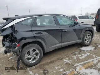2024 Hyundai Tucson SE with VIN 5NMJACDE7RH430355, listed as a Copart auction lot 86730884 with 4,737 mi miles and Non Repairable. Bid and sale history available at carsss.com. Image 3.