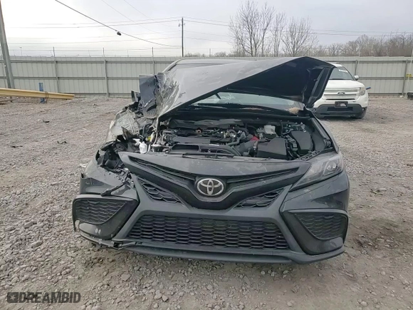 2021 Toyota Camry SE Nightshade with VIN 4T1G11AK5MU580115, listed as a Copart auction lot 44038145 with 56,951 mi miles and Salvage Title. Bid and sale history available at carsss.com. Image 10.