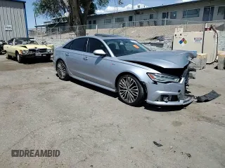 2016 Audi A6 Prestige with VIN WAUHGAFC1GN129672, listed as a Copart auction lot 58432025 with 62,484 mi miles and Salvage title. Bid and sale history available at DreamBid. Image 13.