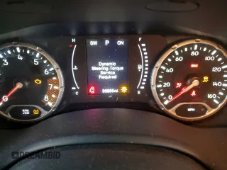 2020 Jeep Renegade Latitude with VIN ZACNJBBB3LPL73459, listed as a Copart auction lot 45799035 with 33,856 mi miles and Salvage Title. Bid and sale history available at carsss.com. Image 9.