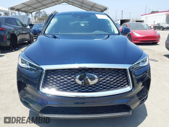 2025 Infiniti QX50 Pure with VIN 3PCAJ5AB8SF108675, listed as a IAAI auction lot 42358485 with 2,321 mi miles and . Bid and sale history available at DreamBid. Image 12.
