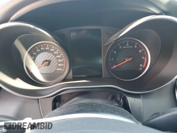 2017 Mercedes-Benz C 63 S AMG with VIN WDDWJ8HB0HF504414, listed as a Copart auction lot 50409255 with Not Provided miles and Salvage Title. Bid and sale history available at carsss.com. Image 9.