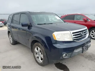 2012 Honda Pilot EX-L with VIN 5FNYF3H53CB036306, listed as a IAAI auction lot 42121102 with 161,060 mi miles. Bid and sale history available at carsss.com. Image 1.