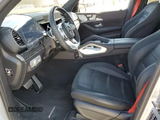 2023 Mercedes-Benz GLE 53 AMG with VIN 4JGFB6BB2PA865364, listed as a Copart auction lot 70387434 with 10,509 mi miles and Salvage title. Bid and sale history available at DreamBid. Image 7.