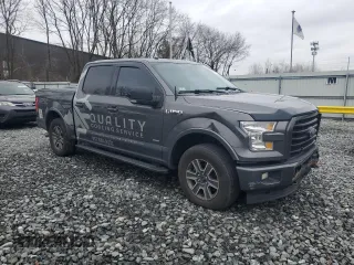 2017 Ford F-150 XL with VIN 1FTEW1EP1HFC16237, listed as a Copart auction lot 51644515 with 263,363 mi miles and Salvage title. Bid and sale history available at DreamBid. Image 4.