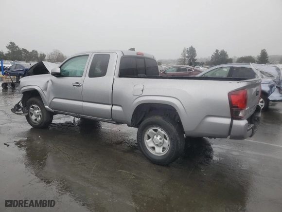 2021 Toyota Tacoma 4WD SR with VIN 3TYSX5EN3MT005576, listed as a Copart auction lot 48901965 with 71,725 mi miles and Salvage Title. Bid and sale history available at carsss.com. Image 2.