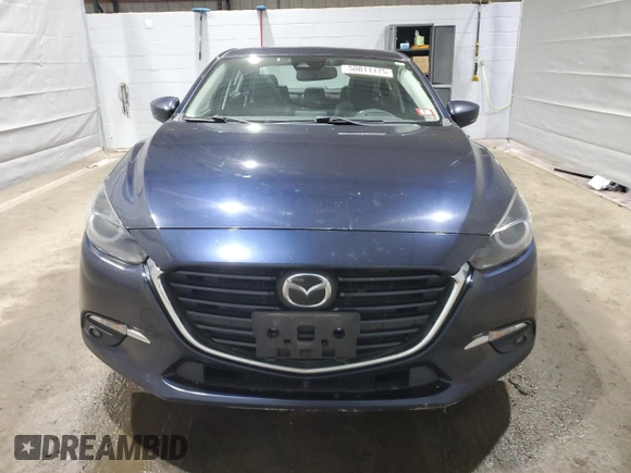 2018 Mazda 3 Grand Touring with VIN 3MZBN1W3XJM213129, listed as a Copart auction lot 50011175 with 95,518 mi miles and Salvage Title. Bid and sale history available at DreamBid. Image 5.