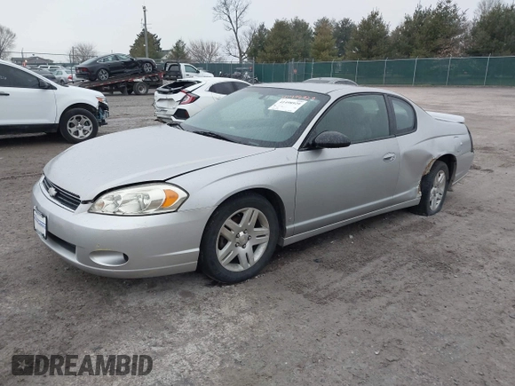 2007 Chevrolet Monte Carlo z VIN 2G1WK16K479387843, wystawiony jako IAAI lot #41498929 z przebiegiem 129 023 mil mil oraz . Historia ofert i sprzedaży dostępna na DreamBid. Obrazek 2.