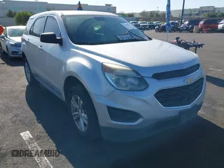 2017 Chevrolet Equinox LS with VIN 2GNALBEK1H1508339, listed as a IAAI auction lot 41965032 with 119,689 mi miles and . Bid and sale history available at DreamBid. Image 1.