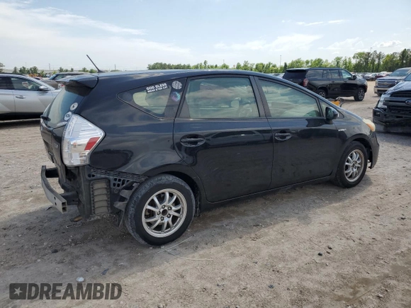 2014 Toyota Prius Two with VIN JTDZN3EU1E3328989, listed as a Copart auction lot 53816595 with 171,025 mi miles and Salvage Title. Bid and sale history available at DreamBid. Image 3.