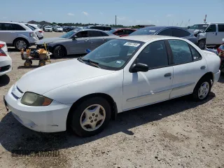 2003 Chevrolet Cavalier z VIN 1G1JC52F137378536, wystawiony jako Copart lot #56847305 z przebiegiem 145 914 mil mil oraz Czysty tytuł • Clean title. Historia ofert i sprzedaży dostępna na DreamBid. Obrazek 1.