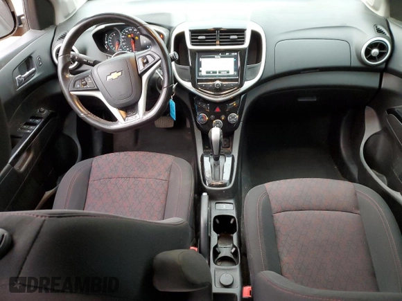 2017 Chevrolet Sonic LT with VIN 1G1JD6SB7H4144930, listed as a Copart auction lot 78539394 with 91,600 mi miles and Salvage Title. Bid and sale history available at carsss.com. Image 8.
