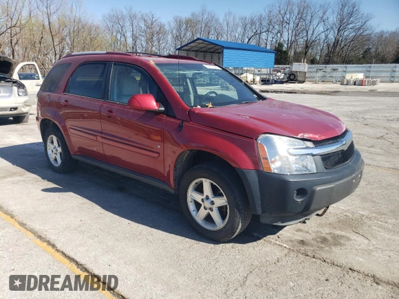 2006 Chevrolet Equinox LT z VIN 2CNDL73F366153792, wystawiony jako Copart lot #52171225 z przebiegiem 222 874 mil mil oraz Szkoda całkowita • Salvage title. Historia ofert i sprzedaży dostępna na DreamBid. Obrazek 4.