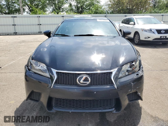 2014 Lexus GS 350 with VIN JTHCE1BL1E5020262, listed as a Copart auction lot 59817665 with 128,205 mi miles and Salvage title. Bid and sale history available at DreamBid. Image 5.