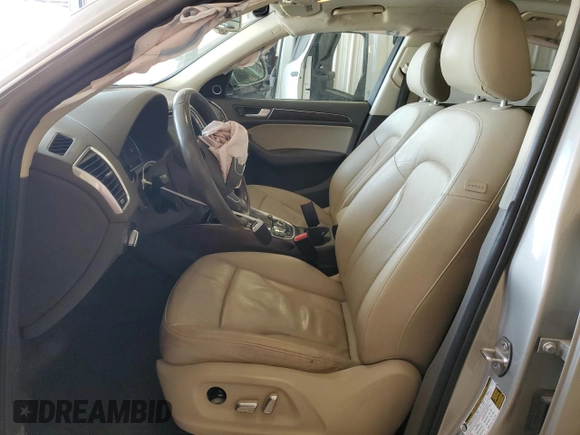 2017 Audi Q5 Premium Plus with VIN WA1L2AFP8HA003150, listed as a Copart auction lot 56228605 with 119,665 mi miles and Salvage title. Bid and sale history available at DreamBid. Image 7.