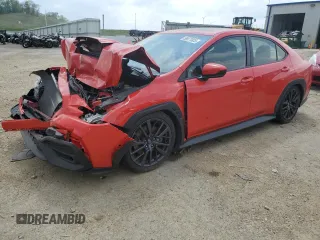 2023 Subaru WRX Premium с VIN JF1VBAF64P9815296, выставлен на аукционе Copart как лот 56977025 с пробегом 35 231 миль миль и Списание • Salvage title. История ставок и продаж доступна на DreamBid. Изображение 1.