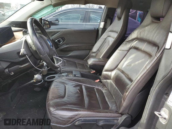 2015 BMW i3 z VIN WBY1Z2C53FV287664, wystawiony jako Copart lot #45899925 z przebiegiem 87 425 mil mil oraz Szkoda całkowita • Salvage title. Historia ofert i sprzedaży dostępna na DreamBid. Obrazek 7.