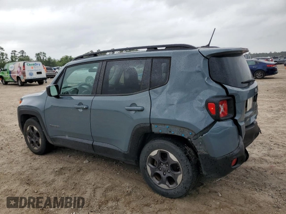 2017 Jeep Renegade Sport with VIN ZACCJAAB4HPF90242, listed as a Copart auction lot 56039145 with 84,275 mi miles and Salvage Title. Bid and sale history available at DreamBid. Image 2.