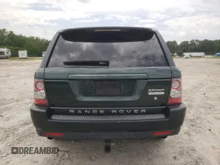 2011 Land Rover Range Rover Sport HSE Lux with VIN SALSK2D43BA289196, listed as a Copart auction lot 56348715 with 130,303 mi miles and Salvage title. Bid and sale history available at DreamBid. Image 6.
