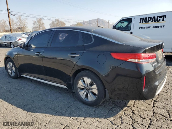 2017 Kia Optima Hybrid with VIN KNAGT4LE8H5010436, listed as a Copart auction lot 44786385 with 165,790 mi miles and Clean Title. Bid and sale history available at carsss.com. Image 2.
