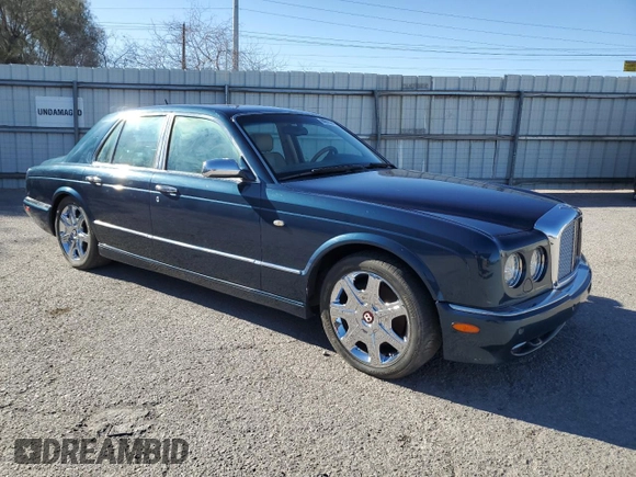2006 Bentley Arnage with VIN SCBLC43F36CX11519, listed as a Copart auction lot 89020845 with 33,646 mi miles and Salvage Title. Bid and sale history available at DreamBid. Image 4.