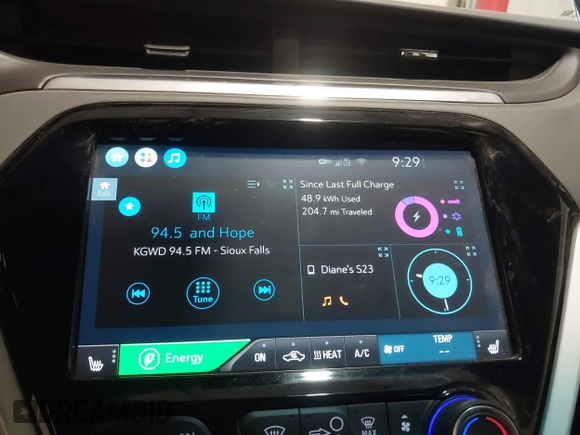 2021 Chevrolet Bolt EV LT z VIN 1G1FY6S00M4102263, wystawiony jako IAAI lot #40242852 z przebiegiem 36 467 mil mil oraz . Historia ofert i sprzedaży dostępna na DreamBid. Obrazek 19.