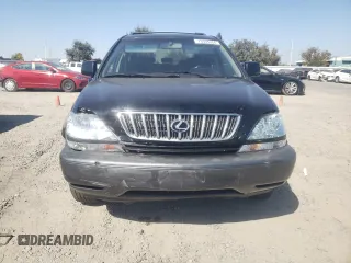 2001 Lexus RX 300 with VIN JTJHF10U810204442, listed as a Copart auction lot 73035264 with 128,076 mi miles and Salvage Title. Bid and sale history available at carsss.com. Image 5.