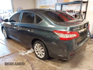 2014 Nissan Sentra S with VIN 3N1AB7AP2EY327907, listed as a IAAI auction lot 41341622 with 149,698 mi miles. Bid and sale history available at carsss.com. Image 3.