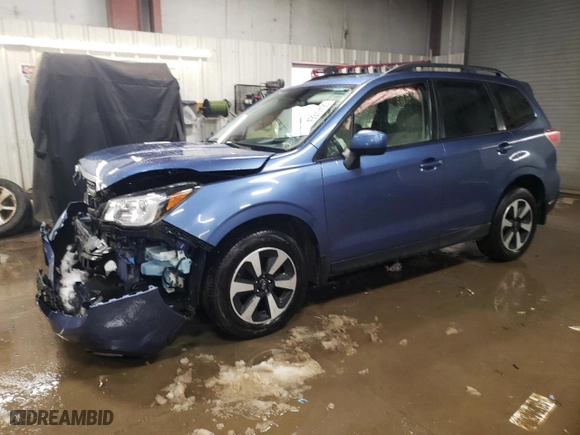 2017 Subaru Forester Premium with VIN JF2SJAEC5HH537234, listed as a Copart auction lot 49977495 with 155,197 mi miles and Salvage Title. Bid and sale history available at carsss.com. Image 1.