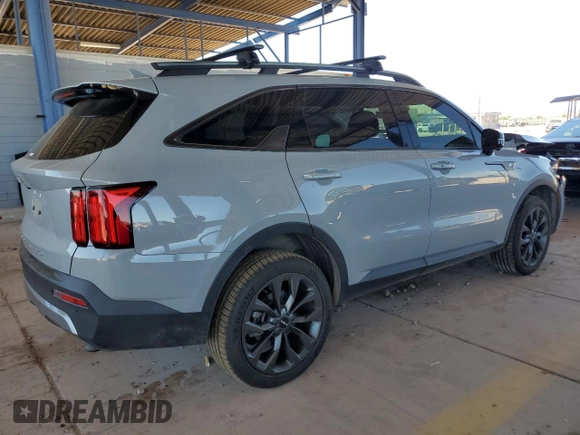 2022 Kia Sorento X-Line SX Prestige with VIN 5XYRKDLF3NG090335, listed as a Copart auction lot 56588295 with 36,435 mi miles and Salvage title. Bid and sale history available at DreamBid. Image 3.