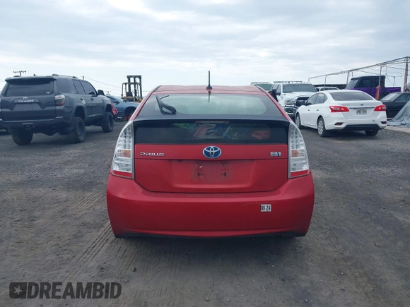 2011 Toyota Prius I with VIN JTDKN3DU0B1435476, listed as a IAAI auction lot 41723983 with 218,997 mi miles. Bid and sale history available at carsss.com. Image 16.