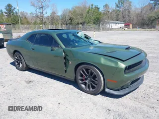 2021 Dodge Challenger R/T Scat Pack Widebody z VIN 2C3CDZFJ5MH580583, wystawiony jako IAAI lot #41860195 z przebiegiem 48 358 mil mil oraz . Historia ofert i sprzedaży dostępna na DreamBid. Obrazek 1.