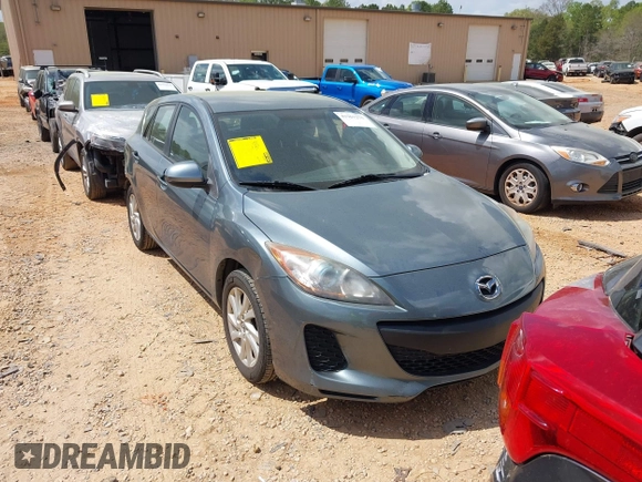 2013 Mazda 3 i Touring with VIN JM1BL1L78D1767349, listed as a IAAI auction lot 41967275 with 168,626 mi miles and . Bid and sale history available at carsss.com. Image 1.
